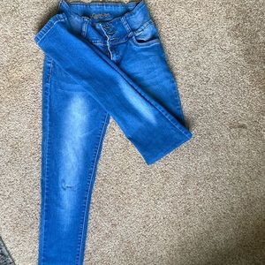 Bamboo blue jeans